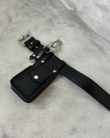 pocket key ring belt