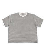 Wave Stripe Half Knit T-Shirt
