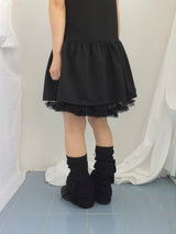 Pocket Flare Hooded Dress