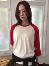 Cozy Raglan Sleeveless T-shirt (7color)