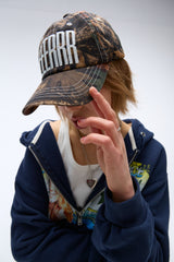 EEERRR Real tree camo pattern ball cap (Brown)_1