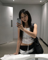 Shade ribbon top