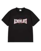 25FW オーセンティックロゴショートスリーブTシャツ ブラック