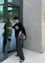 Kuiper Cargo Wide String Banding Pants