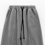 Washed Sweatpants - Grey