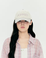 PONNIES CAP (PINK GREY)