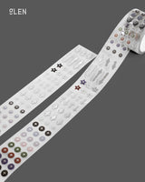PET Silver Foil Mini Arrow Kiss Cut Tape