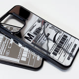 Fresh Love Delivery Label Bumper Mirror Phone Case (BK)