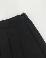 【即日発送】YWD プリーツスカート + ベルト (2color)