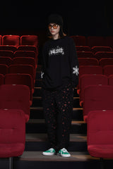 SNOW LOGO LSV T SHIRT / BLACK