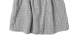 [Scrunch SET ] Unru Puff Shirring Layered Button Blouse