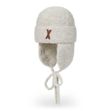 VA Patch Fly Knit Beanie / Cream