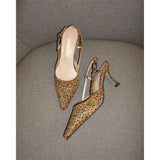 Leopard Heels