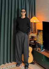 Men's ピュアクロップマッスルフィットニット 4COLOR