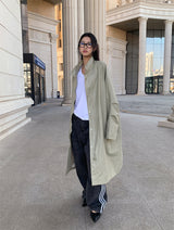 GLOSSY OVER FISHTAIL JACKET (2C)
