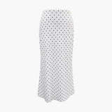 Coco Skirt in White Dote