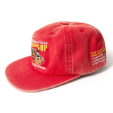 OCサムズアップウォッシュドキャップ (Red)