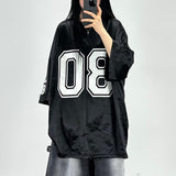 80 ジャージー ビッグ ショートスリーブ