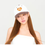 BE LOVE 6P キャップ - ブラウン