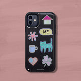 スウィートホームフォンケース (epoxy bumper)