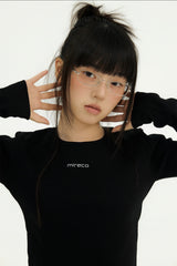 ミニロゴTシャツ ブラック