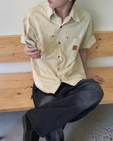 Meji Patchwork Shirt(White)