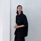 Slouchy Long-line shirt