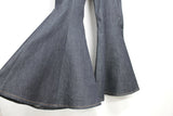 Semi Flare Denim Pants (INDIGO WASH)