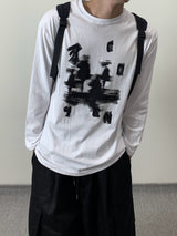 Shadow printing long sleeve