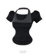 Romy Layered Halter Top 