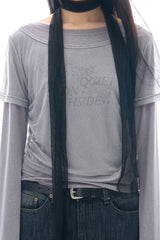 ノエンメッシュラップTシャツ