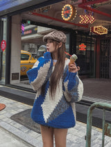 [handmade]ビローハンドバルーンフィットニット
