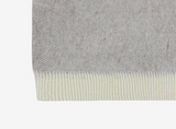 Mona Lovely Lettering Embroidery Loose Fit Round Knit