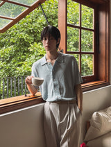 ニールボカシブークレカラーカーディガン