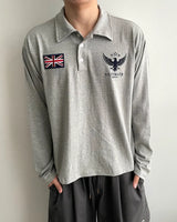 Union Collar Long Sleeve T