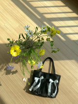 Mini easy ribbon bag_black