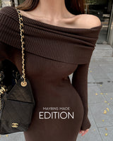 MADE. Helan knit long dress