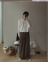 Kir Rib See-Through Long Sleeve