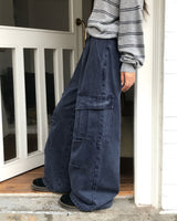 [ORIGINAL] Kinder Pigment Cargo Wide Pants