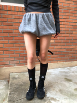 ファーバルーンミニショーツ