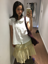 Clue pintuck blouse (3color)