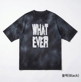[Unisex] Whatever Dirty ウォッシュド半袖Tシャツ
