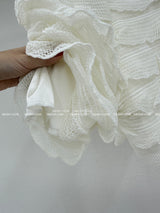ribbon lace cancan frill shorts