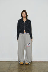 england hood zip up (navy)
