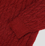 Pure Angora Cable Knit