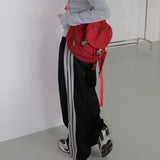 Poring Lace Track Training Pants