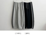 Theo Side Track Line Balloon Training Wide Pants
