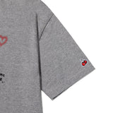 KIRSH X TOKYO シティアートワークTシャツ【グレー】