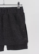 KNIT EYELET SKIRT SHORTS