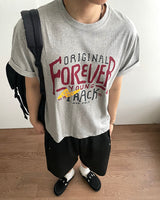 Ink Lettering Short Sleeve T-Shirt